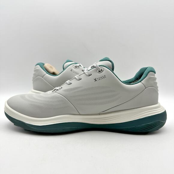 Ecco Mens Gold Lt1 Shoes EU 41 US 7.5 Gray Leather Waterproof EUC main image 6